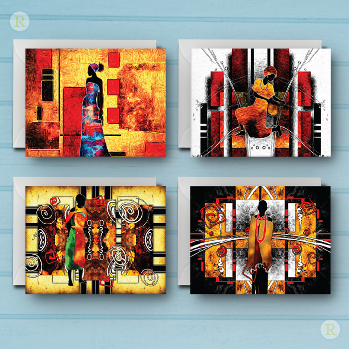 African Cards Set B